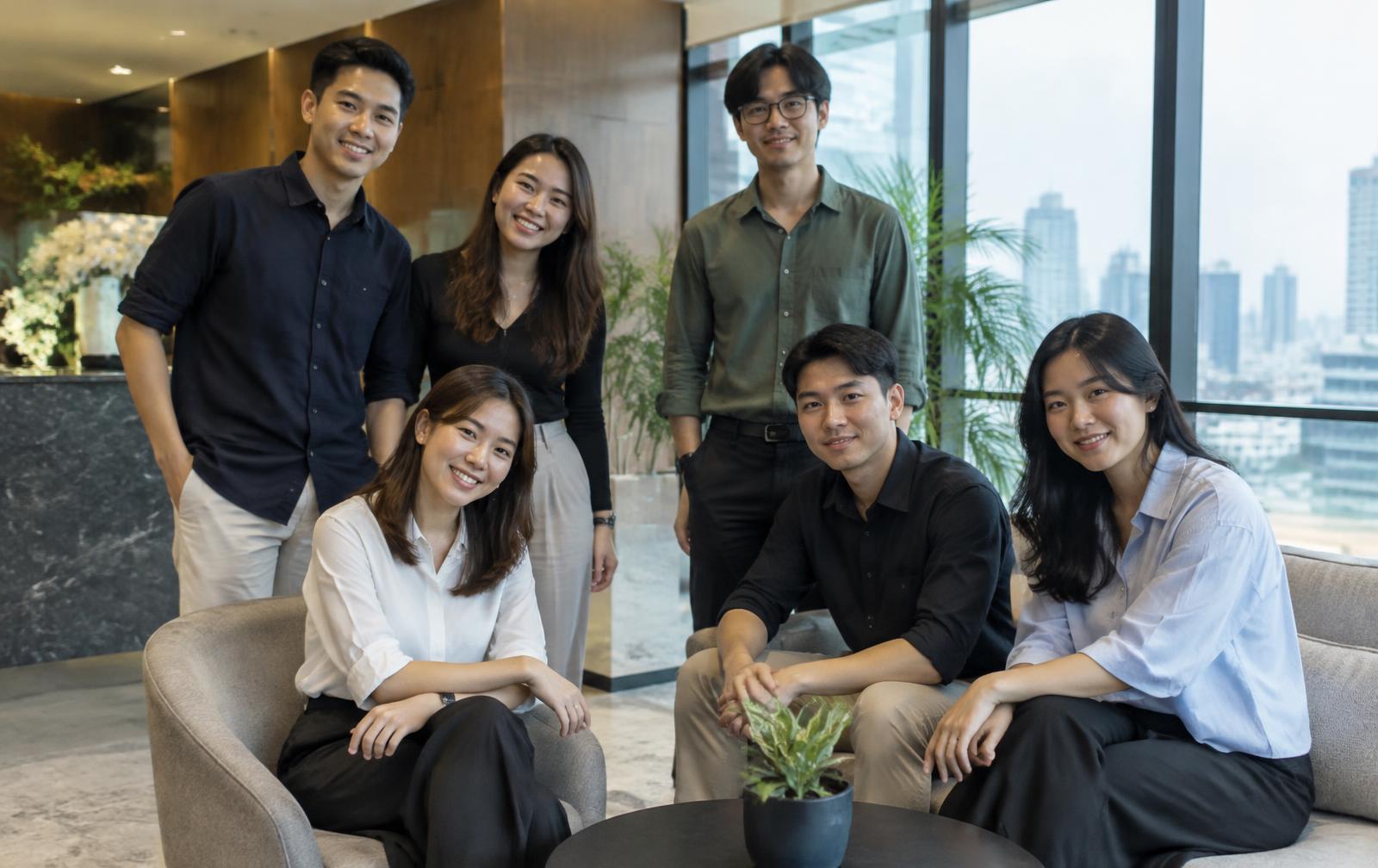 ทีมงาน Zura Labs ประชุมวางแผนโครงการร่วมกัน